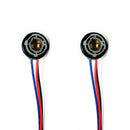 2Pcs 1157 Bulb Socket BAY15D Lamp Holder Adapter Base Connector For Brake OZ
