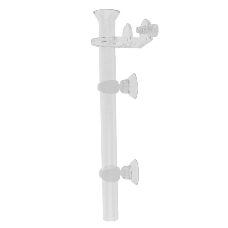 Aqua Aquarium Fish Tank Shrimp Feeder Tray Container Bowl + 20cm Feeder Tube