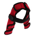 Dog Knee Joint Support Front Leg Compression Brace Protector Red - S