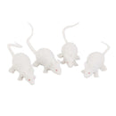 12 Plastic Mini Rats Mouse Animal Halloween Fancy Dress Props Toys Party Bag