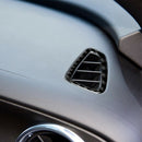 Carbon Fiber Air Vent Outlet Frame Cover Trim for Chevrolet Camaro 2017-201