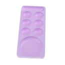 Plastic Nail Art Makeup Mixing Tray Palette Eyeshadow Pigment Ink Blending