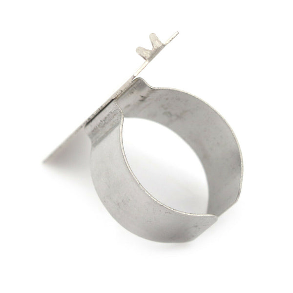 Metal Endo Gauge Finger Ruler Span Measure Endodontic Dental Instruments Ring MO
