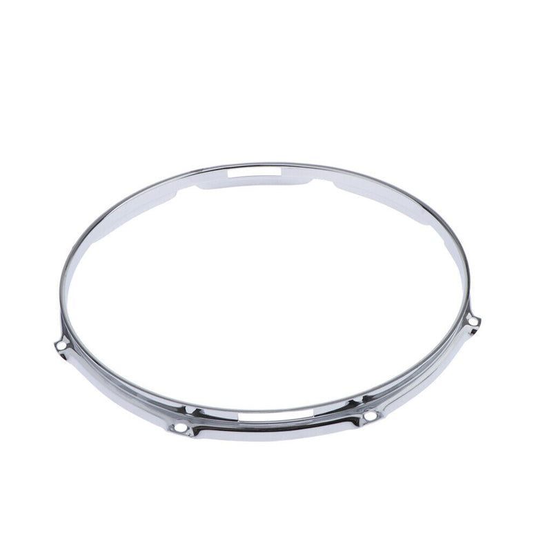 Heavy Duty 13 Inch 8 Lug Snare Drum Hoop Rim Batter Hoop 1.5Mm (Pack of 2)