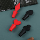4Pcs Bar Tool Silicone Sealed Wine Bottle Stopper Kitchen Wine Champagne Sto Nw