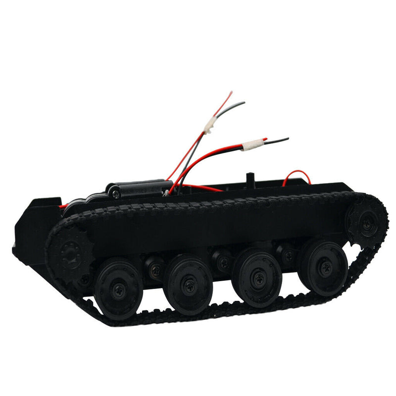 Car Chassis For    Diy Maker Kit Light Shock Absorbing Tank Chassis