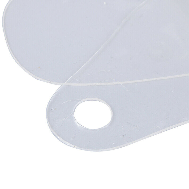 1 Pair Transparent Wrist Relief Brace Wrap Silicone Bandage Support WristbandS3C