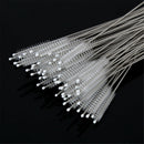 10Pcs Bottle Suction Tube Glass Straw Cleaning Brushes Fish Tank Pipe Brush M&E