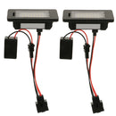 2pcs Number License Plate Lights Lamp 24-SMD LED Bulb for Audi A4 S4 A5 Q5