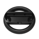 Black 2 pcs joy-con grip steering wheel handle controller for nintendo switch %a