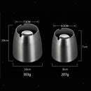 Durable Stainless Steel Metal Ashtray Cigar Holder Ashtrays Household S