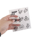 Happy Notes Transparent Clear Silicone Stamp for DIY Scrapbooking Album Decor JR