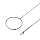 Pack of 10 Latch Hook Eye Loop Turner for Button Loops,Frog Closures String