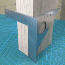 Woodworking Ruler Square Layout Miter Triangle Ruler 45Degree 90Degree Metric.