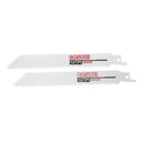10 x Reciprocating Saw Blades Metal/Woodcutting Hand Tool Set 6-8" Bi-Metal