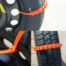 10pcs Winter Anti-skid Chains Snow Mud Wheel Tyre Straps for Winter Driving