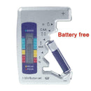 Universal Digital LCD Battery Tester Checker C D N AA 1.5V Cell 9V AAA D7U6 O4D3
