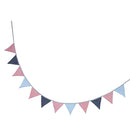 Burlap Pennant Banner 4th of July Independence Day Decoration Backdrop