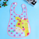 Baby Kids Bibs Waterproof Saliva Towel Cartoon Bib Feeding Bandana Giraffe
