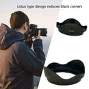 Camera Lens Hood For Canon EW-83E EF 17-40 10-20 16-35 Q2L7 Black 17-35 E4H G2M4