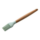 Oil Brush Egg Whisk Kitchenware Non-stick Utensils Set Natural Wooden Handle