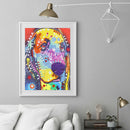 5D DIY Special Shaped Diamond Painting Dog Cross Stitch Mosaic Craft Kit