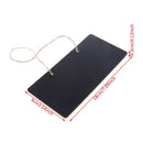 Hanging Blackboard Chalkboard Message Memo Chalk Board Party Wedding Home Decor