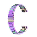 Strap Bracelet Stainless Steel Wristband for Huawei Band 4 Pro (Colorful) A