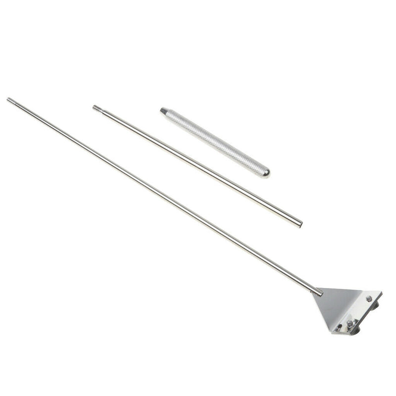 Aquarium Algae Scraper, 14.2" Stainless Steel Algae Scraper Cleaning Tool for