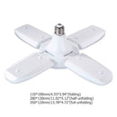 246 LED Pendant Light Foldable Fans Angle Adjustable Ceiling Lamps Energy Saving