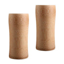2 Pack Natural Solid Wooden Cup,Handmade Nordic Style Wood Cup,Outdoor Cup