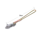 Stainless steel wire brush industrial toothbrush cleaning  iron brush(elbow) ME