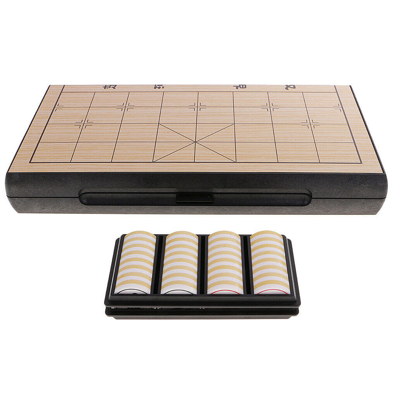 Magnetic Folding Foldable Portable Traditional Chinese Chess Travel Set Family