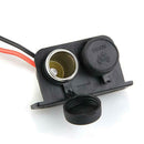 Car Cigarette Lighter Socket Dual Motorcycle Cigarette Lighter Socket Seat