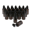 20 Pieces 30ml UV Resistant Eye Liquid Smoke Dropper Bottle, Empty Squeezable