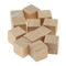1/2 Inch Wooden Cubes, 100pcs Unfinished Square Wood Blocks for Kids Math