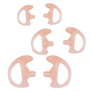 6Pieces Silicone Soft Ear Bud For Covert Acoustic Tube Earpiece For  2 Way Radio