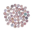 50pcs/set Retro Clock Wooden Buttons 2 Holes Painted Mini Wooden Buttons CrafJME