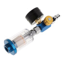 2x Air Regulator Gauge Spray Paint Gun & In-line Air Oil Water Separato XFV