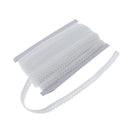 50 Yards Stretch Elastic Lace Trim Ribbon for Hairband Clothing White