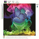Colorful Butterfly DIY Square Diamond Painting Cross Stitch Embroidery Gift