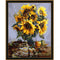 Sun Flower 40x30cm DIY Paint By Numbers Oil Painting Kit Canvas