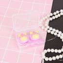 Lovely S multicolor mini portable contact lens case holder contact lensesboxe XP