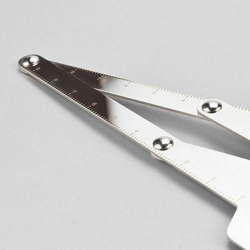 Stainless STEEL MICROBLADING CALIPERS - Golden Mean Ratio Ruler - Brow Ste YHQ