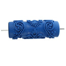Paint Roller with decorative motifs for Machine Designs flowers / blue 15 c