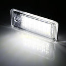 2x LED Licence Plate Light Lamp White For Audi A3 A4 B6 B7 A6 A8 Q7 S4 etc