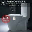 16 Colors LED Toilet Night Light PIR Motion Sensor USB Charging Toilet Bowl Lamp