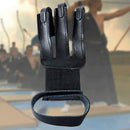 Shooting Guard 3 Finger Protector Glove Cowhide Archery Arrow Bow Black