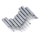 10pcs Constant-temperature Common Solder Soldering Iron Tip For 900M 963 Stat â„–[
