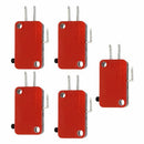 15A 250VAC 4A 250VAC Srew Connector Actuator Limit Micro Switch 5 Pcs C4Q4